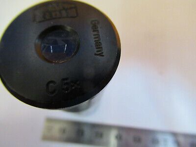 CARL ZEISS EYEPIECE C5X OCULAR LENS MICROSCOPE PART AS PICTURED P2-A-30