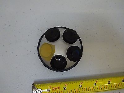 MICROSCOPE PART NOSEPIECE OLYMPUS JAPAN WITHOUT OPTICS AS IS BIN#TA-1-4-C