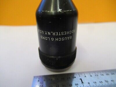 BAUSCH LOMB OBJECTIVE 40X /215mm OPTICS MICROSCOPE PART AS PICTURED &G1-A-58