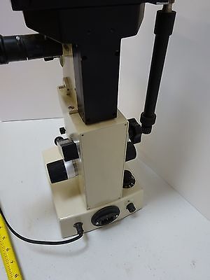 MICROSCOPE UNITRON NEOMET  STAGE INVERTED METALLOGRAPH JAPAN OPTICS AS IS #TB-4