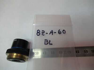 BAUSCH LOMB JAPAN 4X OBJECTIVE 722759 LENS MICROSCOPE PART AS PICTURED &8Z-A-60