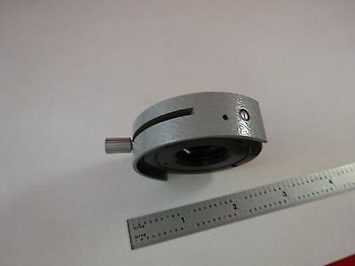 MICROSCOPE PART LEITZ 620532 GERMANY IRIS DIAPHRAGM OPTICS AS IS BIN#C9-A-12