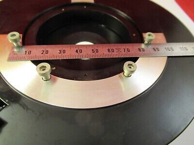 ZEISS GERMANY POL STAGE ROTABLE TABLE POLARIZATION MICROSCOPE PART &FT-4-03B