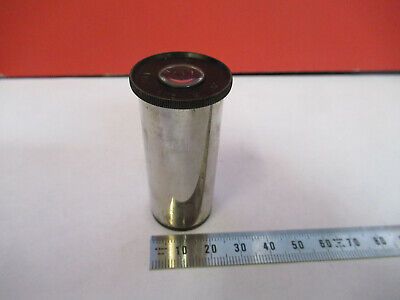 ANTIQUE ERNST LEITZ WETZLAR 5X EYEPIECE MICROSCOPE PART AS PICTURED  &B3-B-40