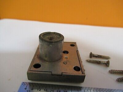 ANTIQUE BAUSCH LOMB LOCK WITHOUT KEY MICROSCOPE PART AS PICTURED &Q6-A-73