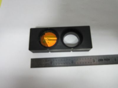 OPTICAL MICROSCOPE SLIDE FILTER LEITZ OPTICS BIN#G5-43