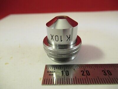 ROLYN OBJECTIVE K 10X MICROSCOPE PART OPTICS AS PICTURED &12-A-50