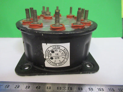 HARTMAN ELECTRIC RELAY BHR138ARL CONTACTOR AIRCRAFT PART AS PICTURED #R6-A-35