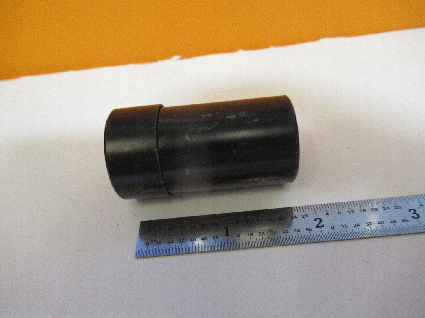 EMPTY BAUSCH LOMB OBJECTIVE CONTAINER 4mm MICROSCOPE PART AS PICTURED &A4-A-44