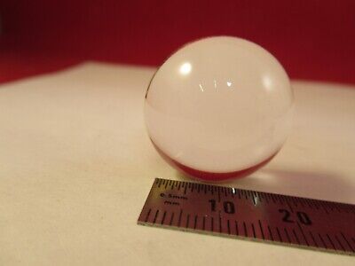 OPTICAL GLASS CONVEX LENS DOME OPTICS AS PICTURED &8-A-92