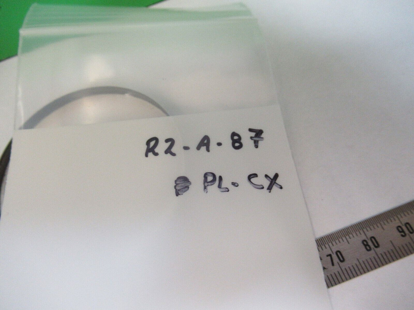 OPTICAL LENS PLANO CONVEX THICK OPTICS AS PICTURED &R2-A-87