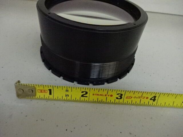 OPTICAL HUGE MOUNTED LENS MIL SPEC OPTICS AS IS #AK-06