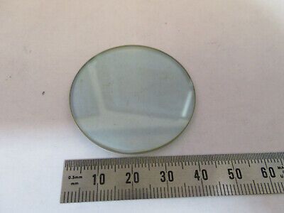 OPTICAL HEAT ABSORBING GLASS FILTER MICROSCOPE PART OPTICS AS PICTURED &P6-A-68