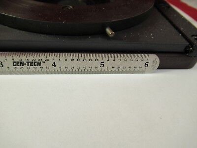 LEICA DMR GERMANY STAGE TABLE POL ROTATES 563546 POLARIZATION MICROSCOPE 90-FT97