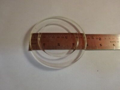 OPTICAL STEP PROTRUDING WINDOW LENS FLAT OPTICS AS IS &4B-A-23