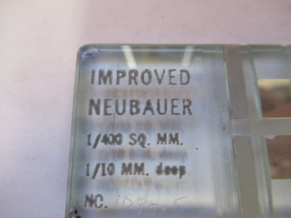 FOR PARTS NEUBAUER HAUSSER OPTICAL STANDARD MICROSCOPE   AS PICTURED &F9-A-09