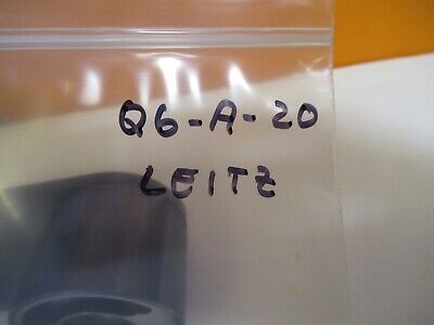 LEICA LEITZ ERGOPLAN GERMANY MOUNTED LENS i MICROSCOPE PART AS PICTURED &Q6-A-20