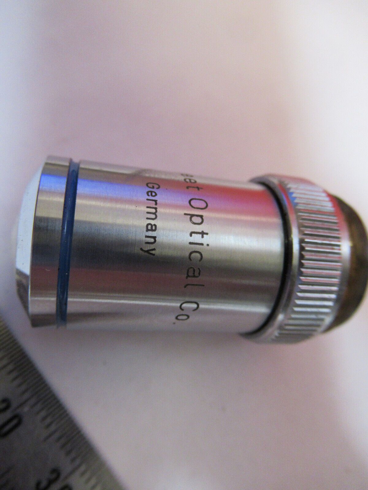 ELGEET GERMANY OBJECTIVE 45X OPTICS  MICROSCOPE PART AS PICTURED S9-A-15