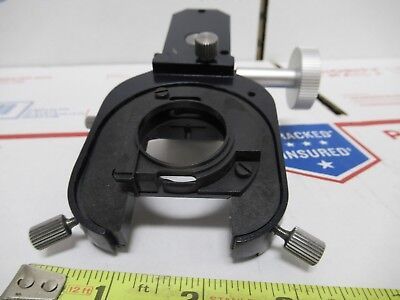 LEICA DMR GERMANY CONDENSER HOLDER MICROSCOPE PART AS PICTURED #FT-3-12