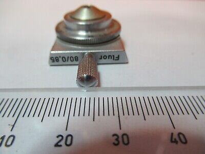 REICHERT AUSTRIA OBJECTIVE 28np MICROSCOPE PART OPTICS AS PICTURED &3K-A-57