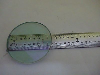 MICROSCOPE PART ZEISS GERMANY COATED FILTER OPTICS AS IS BIN#W7-17