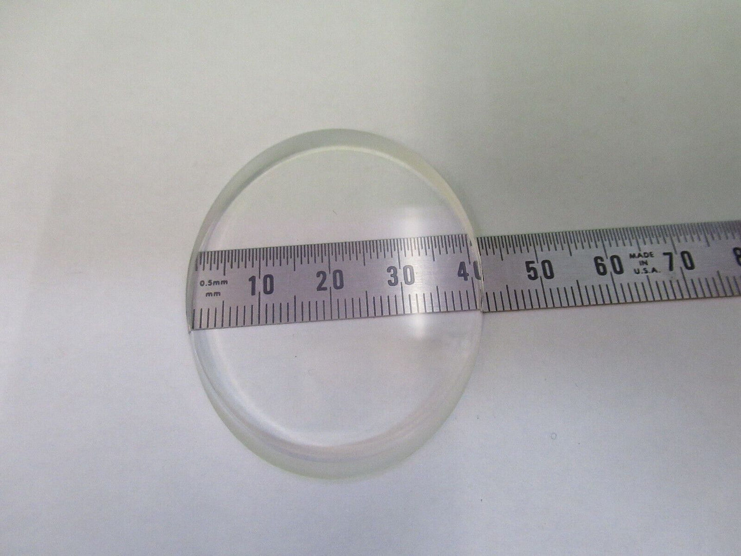 OPTICAL UNCOATED ELLLIPTICAL PLATE GLASS OPTICS AS PICTURED &W5-B-80