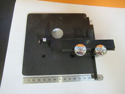 SPENCER AO ANTIQUE STAGE TABLE XY  MICROSCOPE PART AS PICTURED P6-A-166