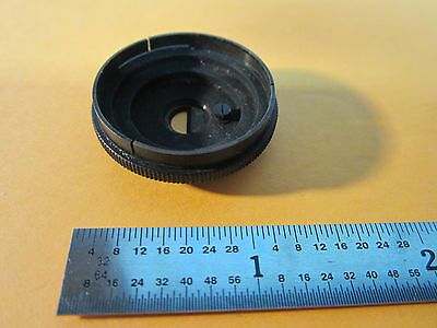 MICROSCOPE PART ZEISS GERMANY PIECE MASK? CONTRAST ? OPTICS BIN#24-63