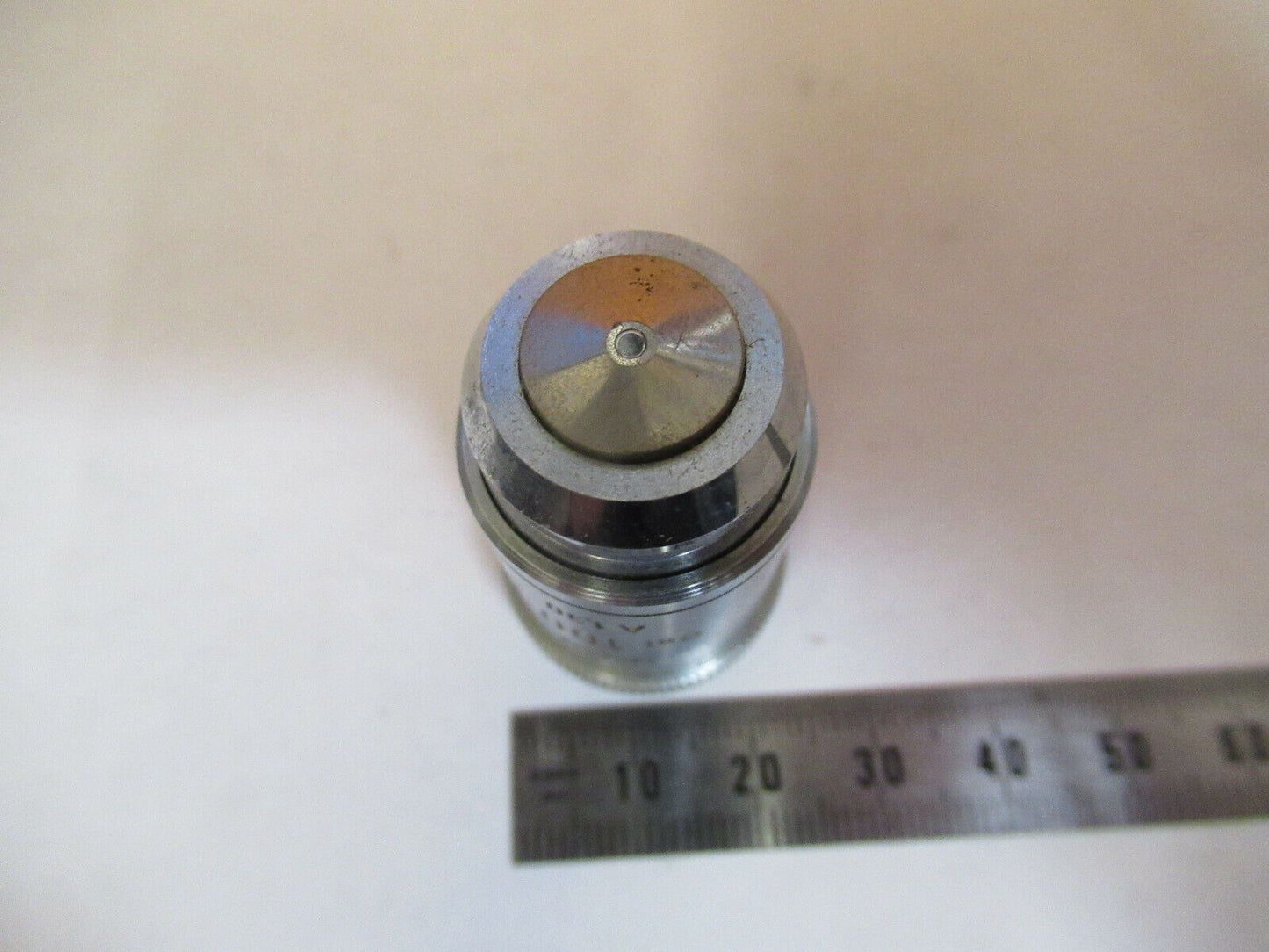 ANTIQUE ERNST LEITZ 100X/170 OBJECTIVE  MICROSCOPE PART AS PICTURED &P9-A-21