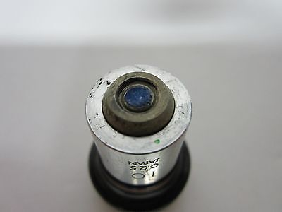 MICROSCOPE OPTICAL PART OBJECTIVE OLYMPUS JAPAN 10X OPTICS BIN#E2-07