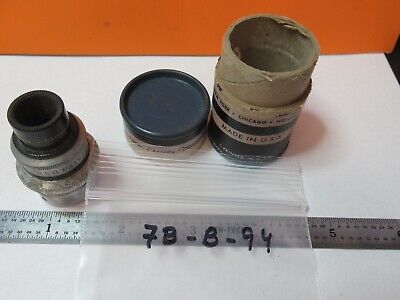 ANTIQUE CINE ILEX LENS UNIVAR RARE FAIR OPTICS AS PICTURED &7B-B-94