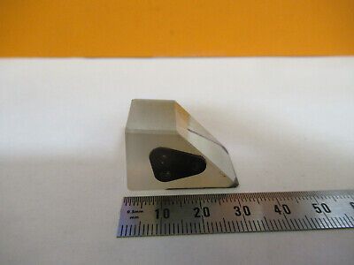 OPTICAL BAUSCH LOMB GLASS PRISM OPTICS AS PICTURED P5-B-33