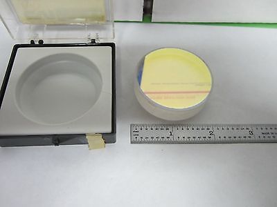 OPTICAL LLNL COATED FILTER LENS LASER OPTICS AS IS BIN#L5-40