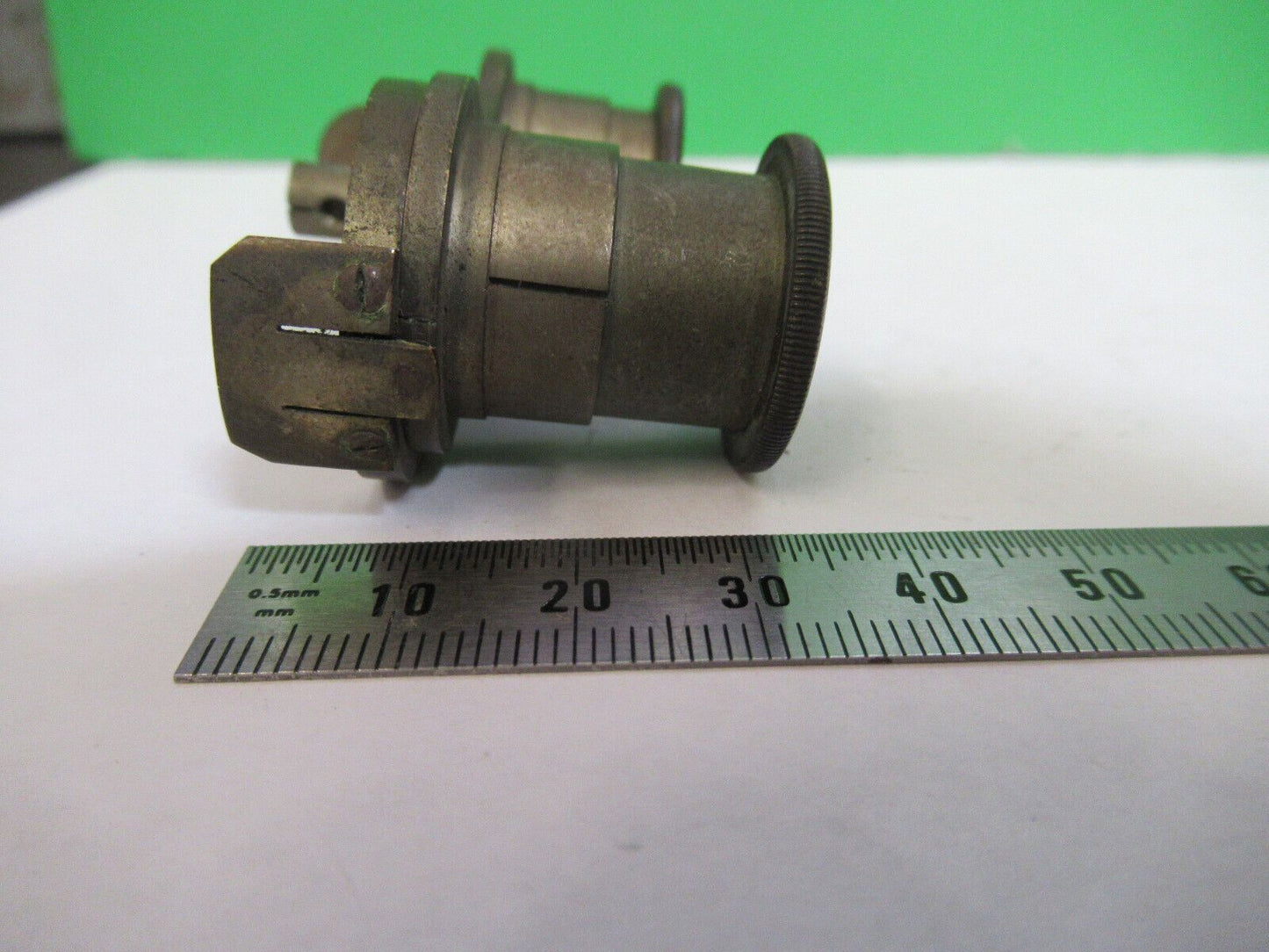 ANTIQUE BRASS RARE ATTACHMENT WATSON MICROSCOPE PART AS PICTURED &R2-B-67