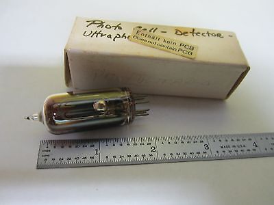 MICROSCOPE PART ZEISS PHOTOCELL TEONEX 92AV TUBE OPTICS AS IS BIN#L5-94