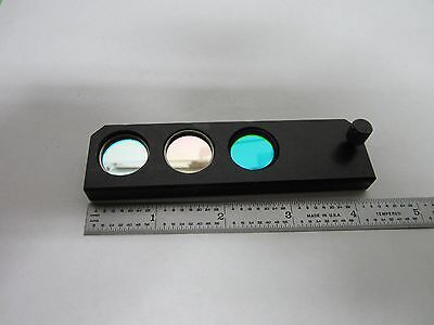 MICROSCOPE PART FILTER SLIDE  OPTICS BIN#L2-08