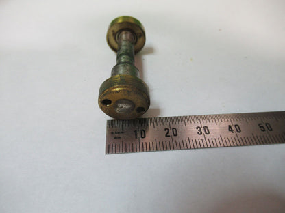 AO SPENCER SPANNER NUTS  BRASS ANTIQUE MICROSCOPE PART AS PICTURED &R2-A-14