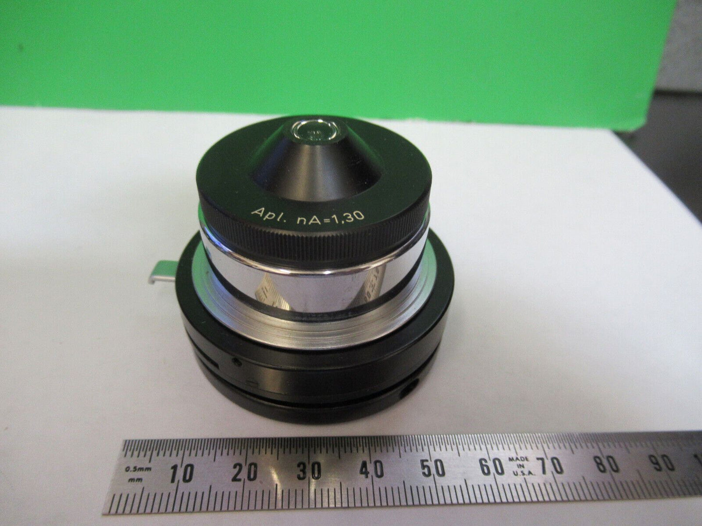 WILD SWISS M11 CONDENSER + IRIS OPTICS MICROSCOPE PART AS PICTURED &S8-A-83