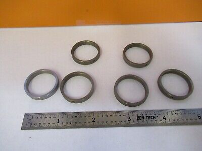 OPTISCHER RING LOT Okularhalter MIKROSKOPTEIL OPTIK WIE BESEHEN &amp;3K-A-08