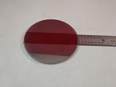 MICROSCOPE PART REICHERT AUSTRIA NEUTRAL DENSITY ND FILTER OPTICS AS IS #M8-D-04