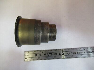 ANTIQUE BAUSCH LOMB AMPLIPLAN HIGH LENS MICROSCOPE PART AS PICTURED &P5-A-61