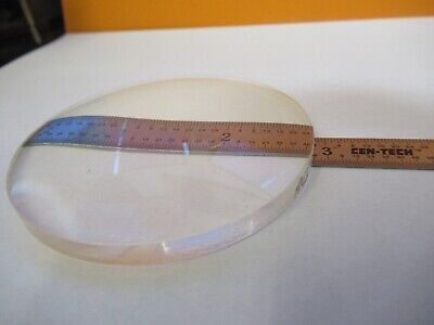 OPTICAL MIL SPEC LARGE CONVEX CONCAVE LENS PRO LASER OPTICS AS PICTURED &8M-A-01