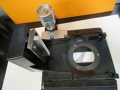 BAUSCH LOMB VINTAGE STAGE TABLE XY MICROSCOPE PART AS PICTURED &P2-A-02