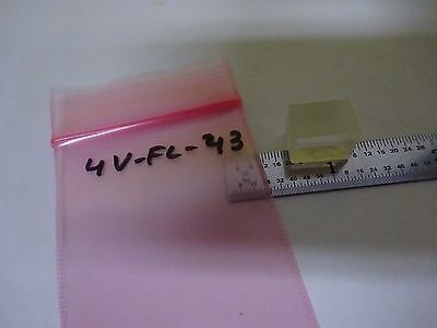 OPTICAL COATED BLOCK PRISM LASER OPTICS AS IS BIN#4V-FL-43