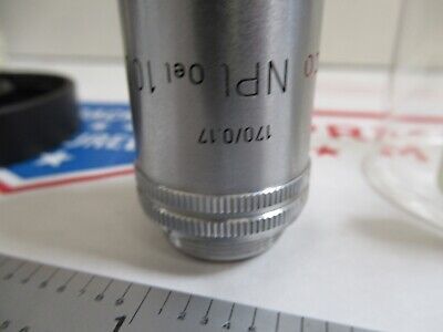 LEITZ PHACO 100X OBJECTIVE HOFFMAN MODULATION CONTRAST MICROSCOPE PART &12-A-92