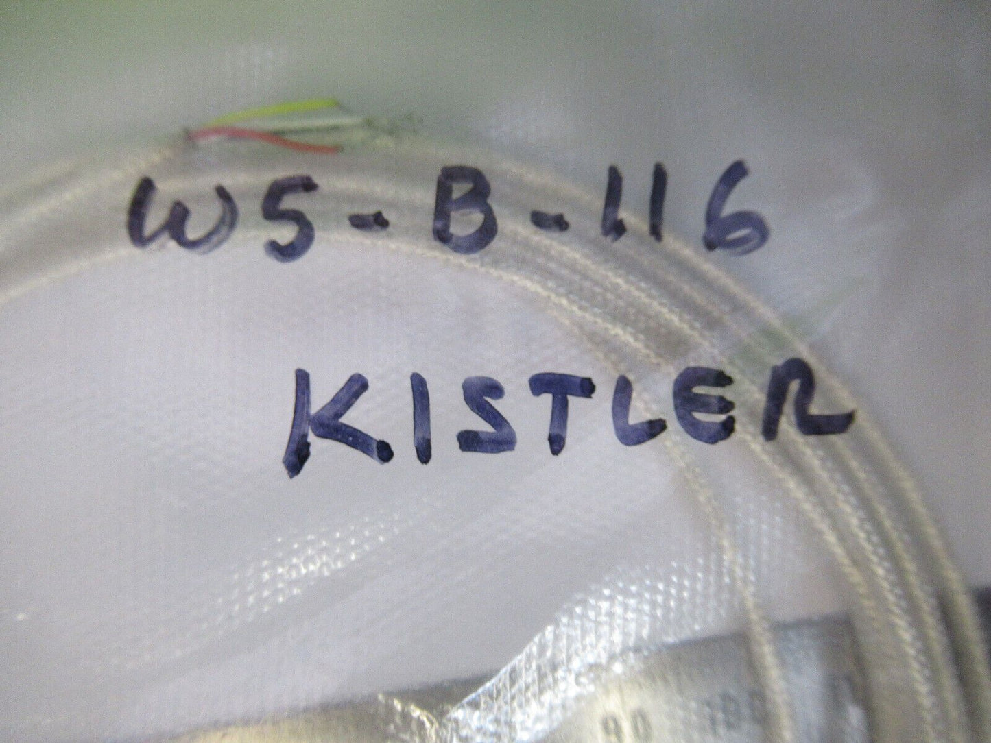 KISTLER FOUR PIN CABLE for ACCELEROMETER TRIAXIAL OR DC AS PICTURED W5-B-116