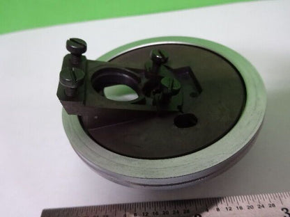 FOR PARTS MICROSCOPE PART LEITZ WETZLAR GERMANY NOSEPIECE AS IS #7B-A-28