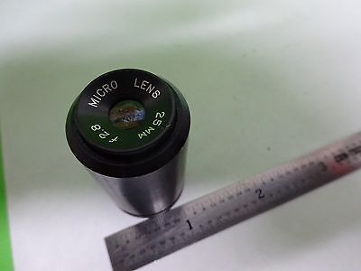 OPTICAL MICRO LENS 25 mm OPTICS AS IS BIN#V7-38