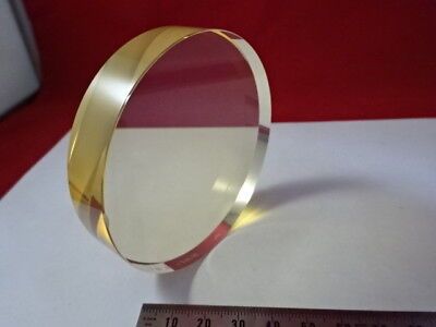 OPTICAL FLAT ZERODUR 3" DIA UNCOATED 1/10 WAVE LASER OPTICS AS PICTURED &6-A-23