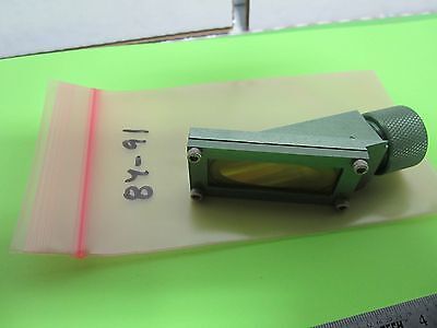 OPTICAL REFRACTOMETER PART OPTICS BIN#8Y-91